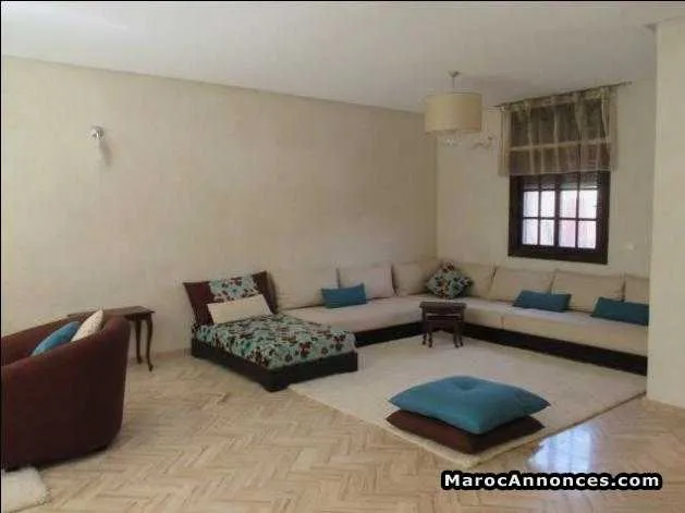 Villa meublée  marrakech  180m² - مراكش