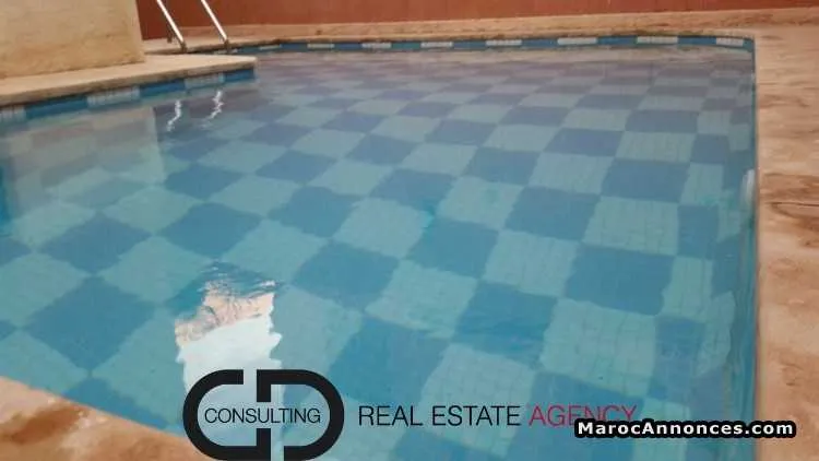 Villa de charme 4 chambres à location longue durée - مراكش