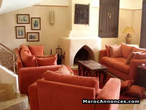 Villa meublé 3 chambres salon piscine privative - مراكش (3)