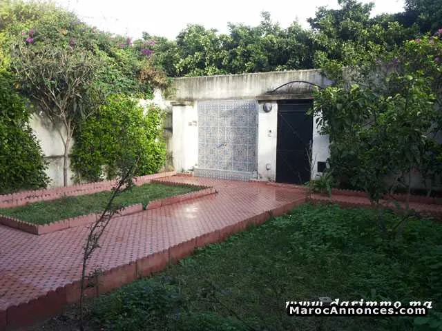 Location étage villa à les orangers - الرباط (2)