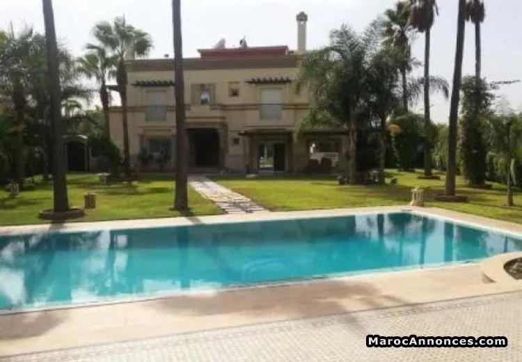 Villa en location à californie - الدار البيضاء