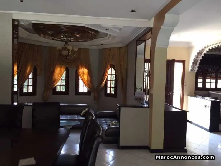 Villa meublé de 340m² a louer à hay riad - الرباط