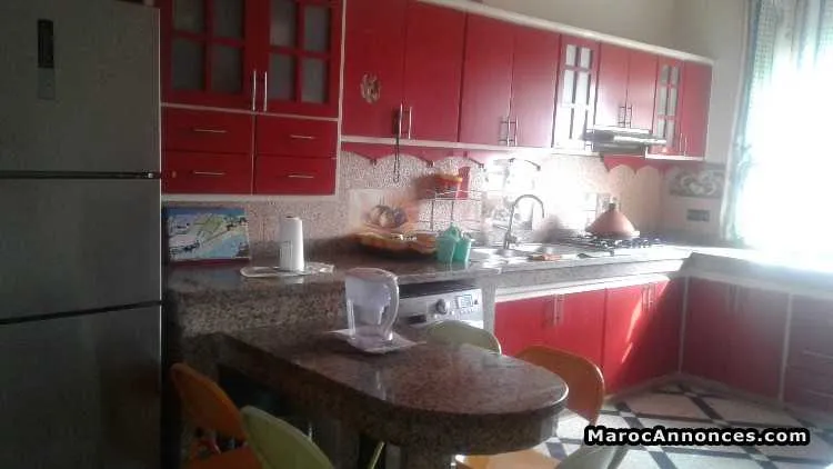 Appartement meublé dans un etage de villa - الجديدة