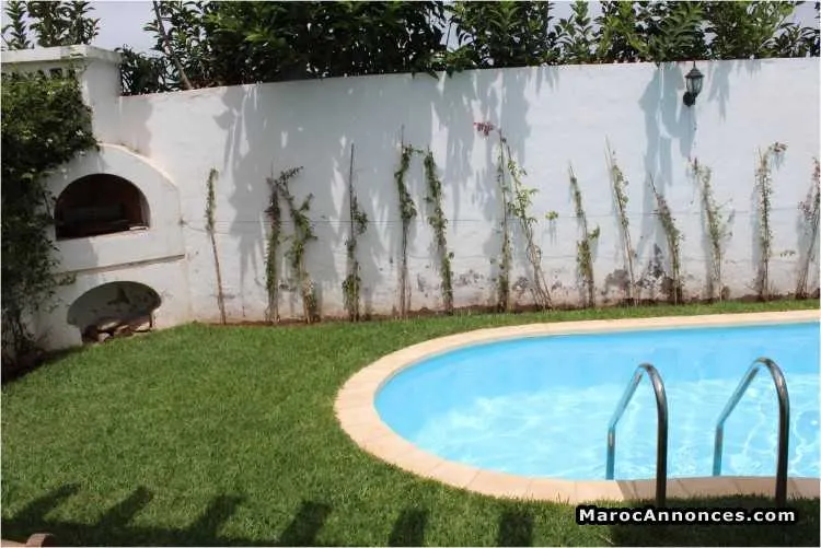 Villa à louer à dar bouazza - الدار البيضاء