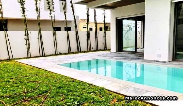 Villa neuve 450 m² à louer, ain diab, casa - الدار البيضاء