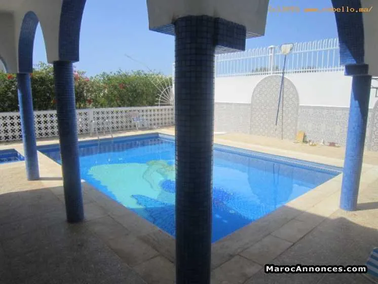villa meublée en location à rabat harhoura - الرباط