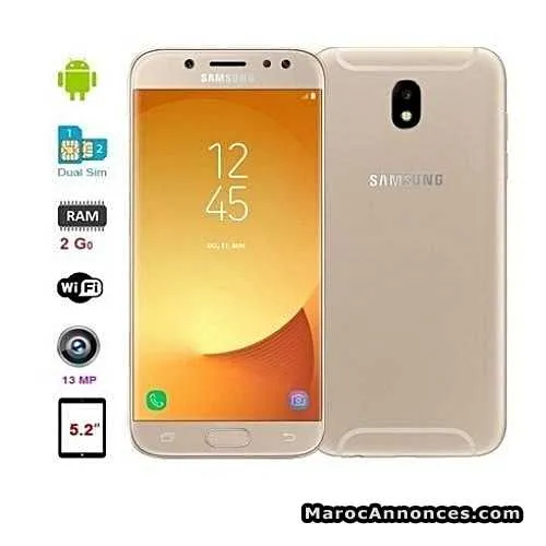 Samsung galaxy j 5 pro 2017 couleur gold - المحمدية