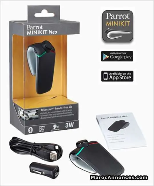 Kit-mains-libres bluetooth voitures parrot - الدار البيضاء (2)