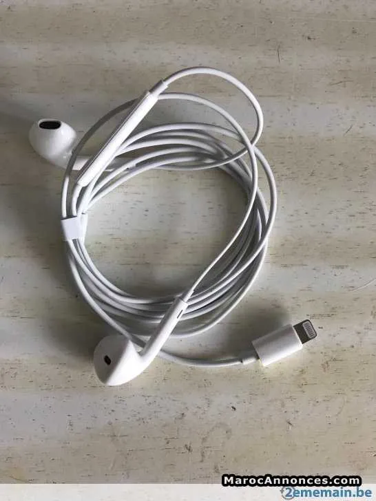 écouteurs iphone 7 originales - الدار البيضاء