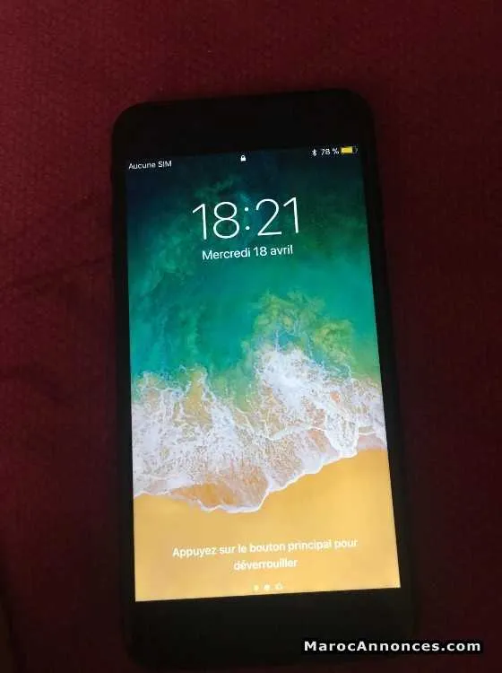 Iphone 7 plus 128 g jet black - الدار البيضاء