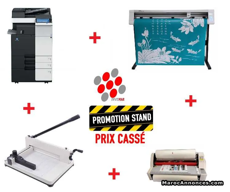 Materiels de projet d'impression & finition - الرباط