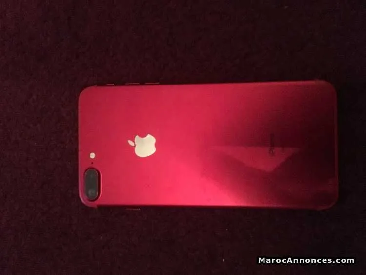 Iphone 7 plus 128 g red - الدار البيضاء (2)