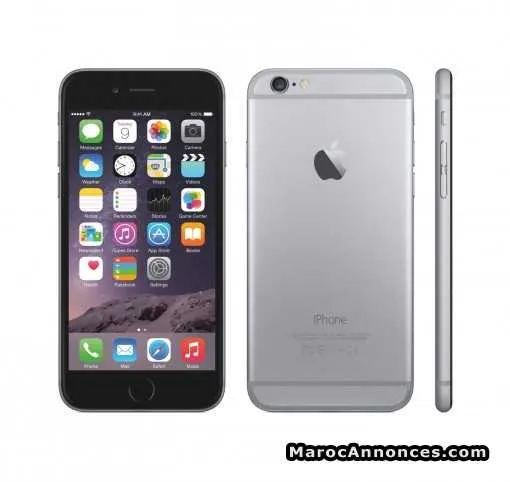 Iphone 6 noir 16 go - الدار البيضاء