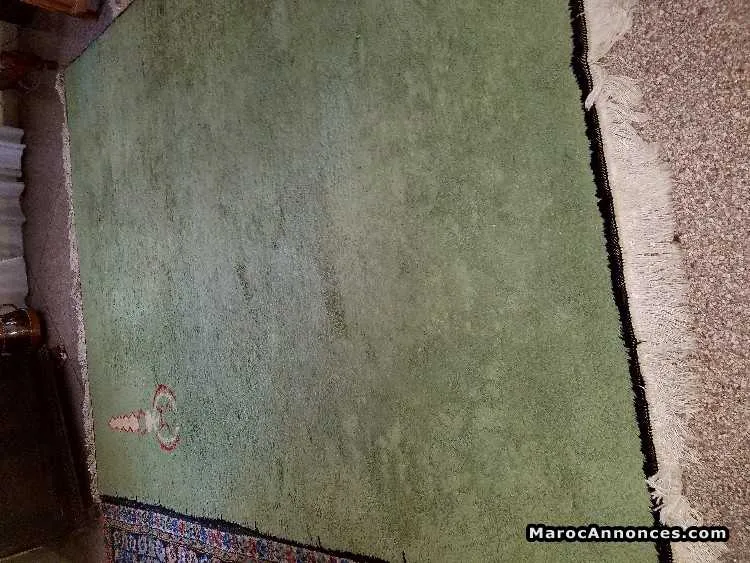 Tapis uni points très serrés style tapis persan - الدار البيضاء (2)