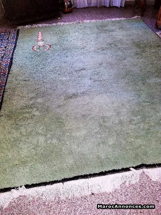 Tapis uni points très serrés style tapis persan - الدار البيضاء