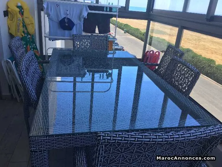 Table + 6 chaises - سيدي رحال