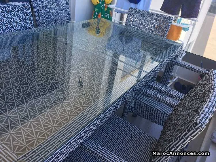 Table + 6 chaises - سيدي رحال (3)