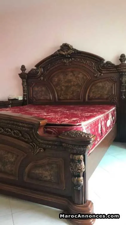 Chambre à coucher et table à manger - تمارة (3)