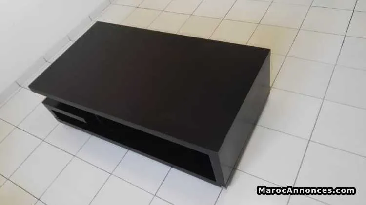 Table basse en noir - الدار البيضاء (3)