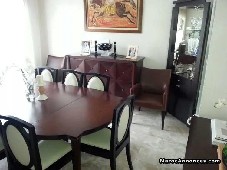 Salon en bois massif - الرباط (3)