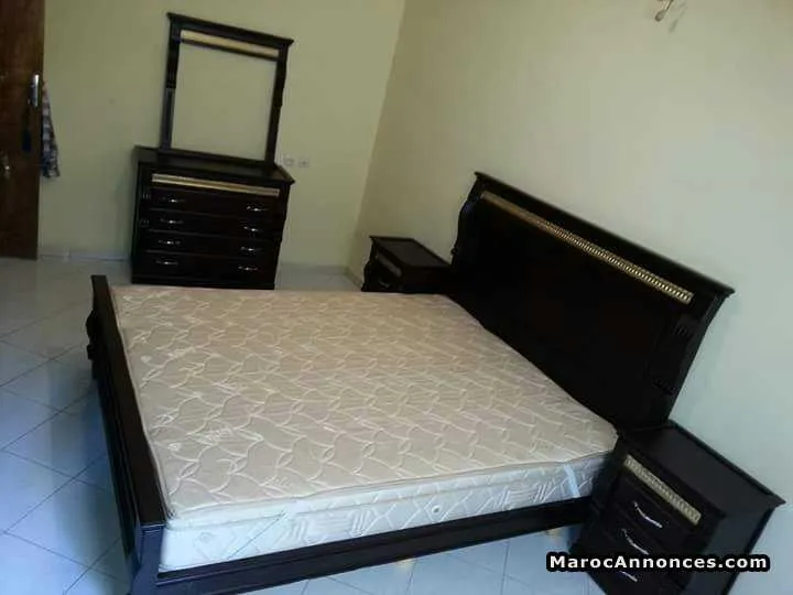 Chambres a coucher du bois 2 places - الرباط