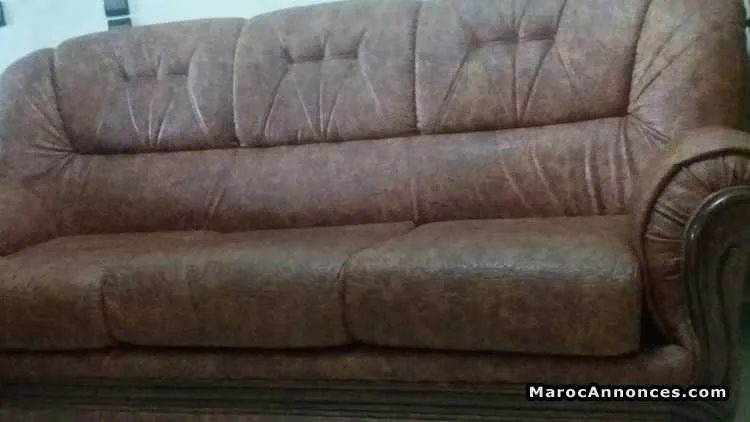 Vente fauteuil en cuire - الدار البيضاء (2)