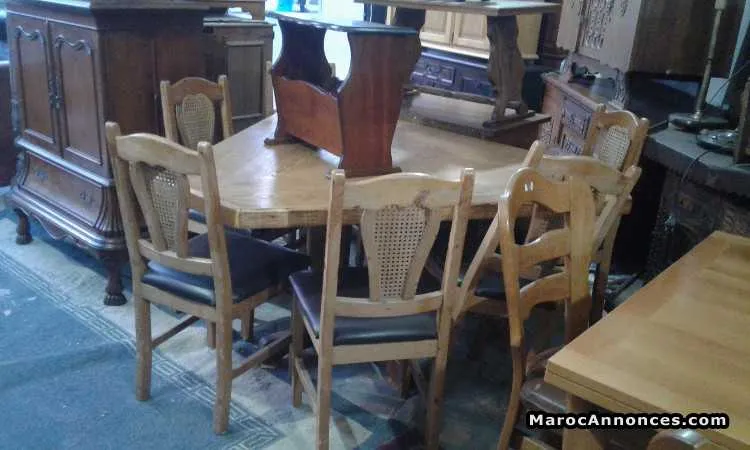 Meubles en bois massif antiquite - الدار البيضاء (2)