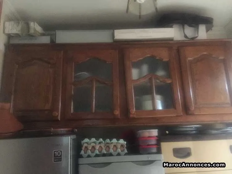 Placard en bois pour cuisine - الدار البيضاء
