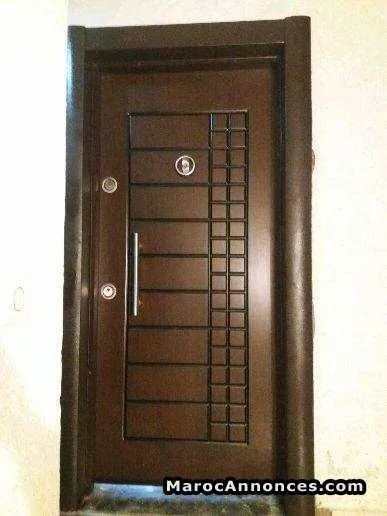 Porte blindé de la turque - الدار البيضاء (2)