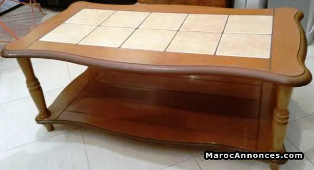 Table basse avec carrelage importé - القنيطرة