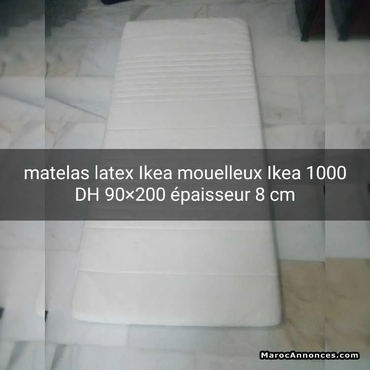 Matelas latex ikea une personne tres confort - الرباط
