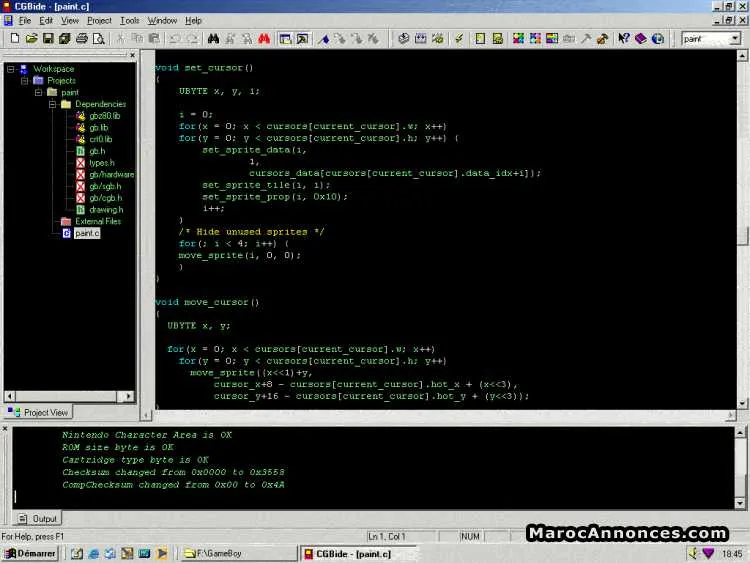 Cours algorithme  langage c - أسفي