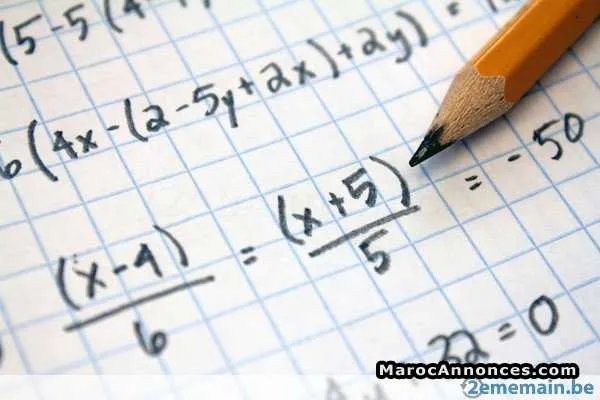 Cours de soutien math / physique - الدار البيضاء