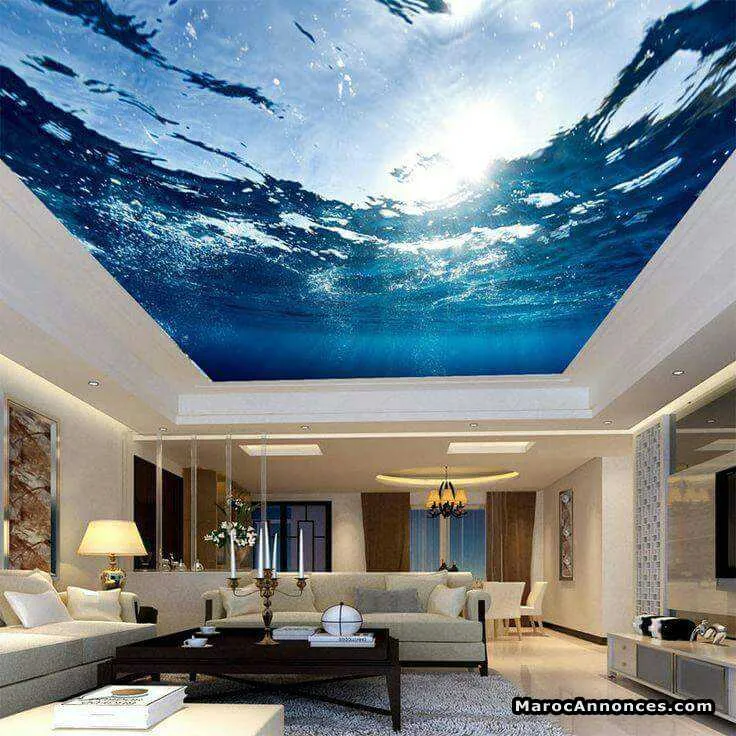 Le plafond tendu - مكناس