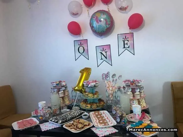 Décoration de buffet - الدار البيضاء