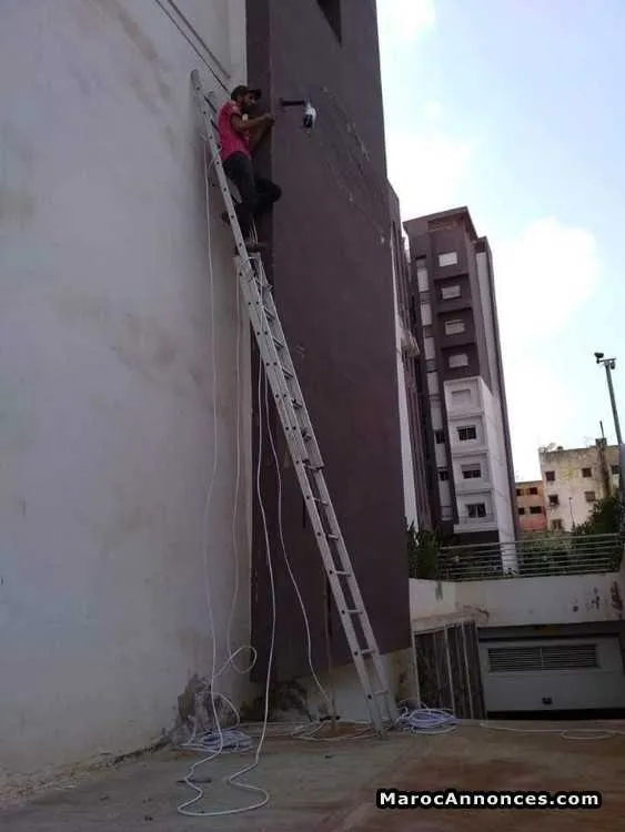Installation des camera de surveillance - الدار البيضاء (3)