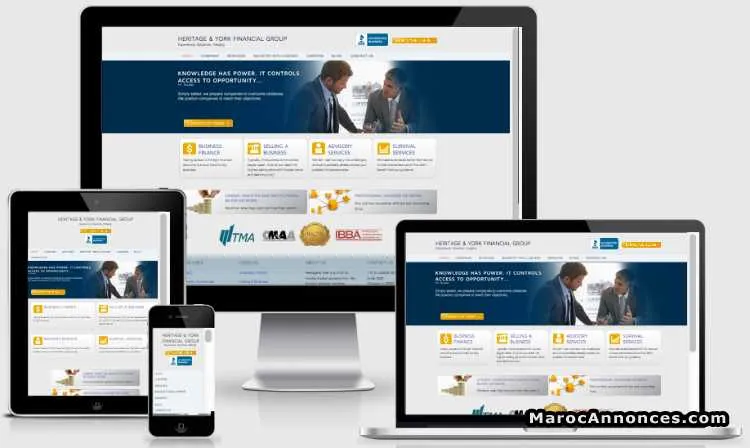 Creation sites web sur mesure/conception graphique - الدار البيضاء
