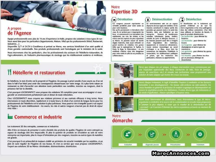 Lutte contre les nuisibles/locdesinfect - الدار البيضاء (2)