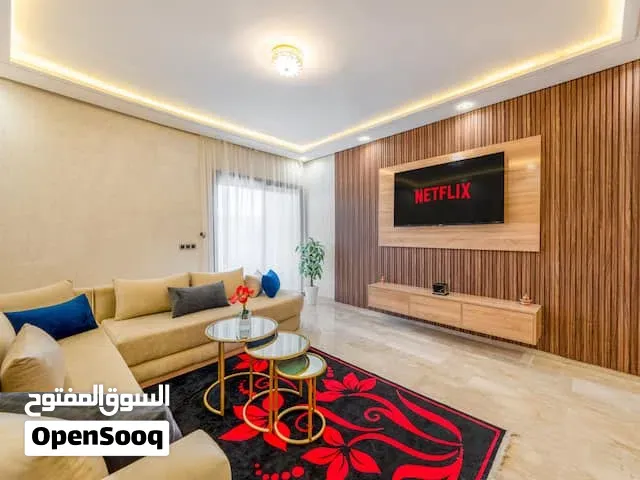 شقه  للايجار اليومي في مراكش تانسيفت الحوز تحتوي على صالون مغربي و مسبح و انترنت ومكيف و بالكون... - مراكش