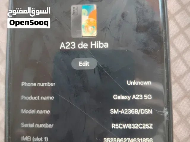 SAMSUNG Galaxy A23 5G 128GB ___A236B/DSM. 6.6 POUCES - الدار البيضاء