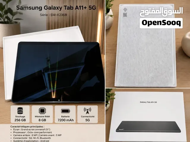 Samsung Galaxy Tab A11+ 5G – 256 Go / 8 Go RAM - وجدة