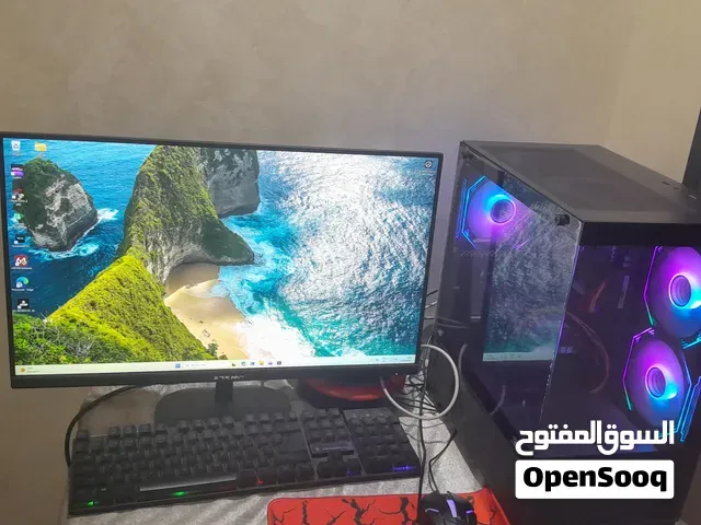 تجميعة PC قيمنق متكاملة للبيع مع جميع الأكسسوارات والملحقات بالكاملللبيع كمبيوتر ألعاب (PC Gaming) م - مراكش