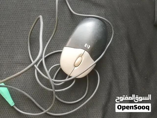 ماوس كمبيوتر HP أصلي بمدخل PS/2 كلاسيكي - حالة جيدة - وجدة