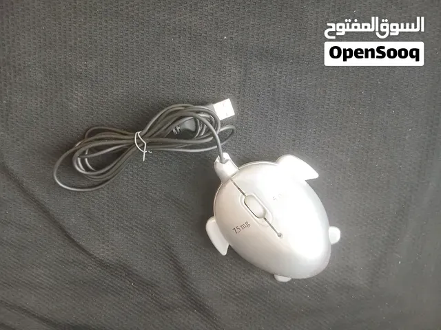 ماوس كمبيوتر بتصميم مميز على شكل سلحفاة (USB) - حالة ممتازة - وجدة