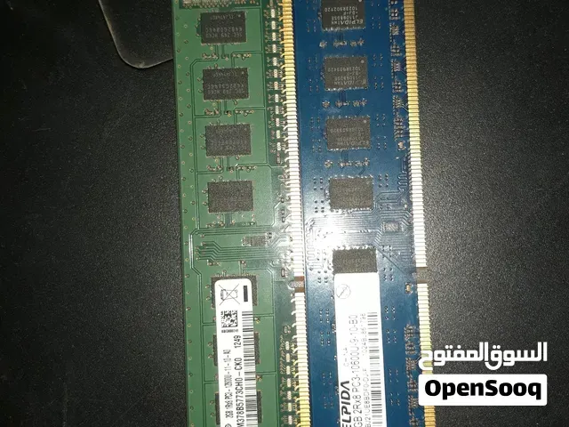 رامات للحاسوب بسعه 4 جيجا في حالة جديدة - أكادير