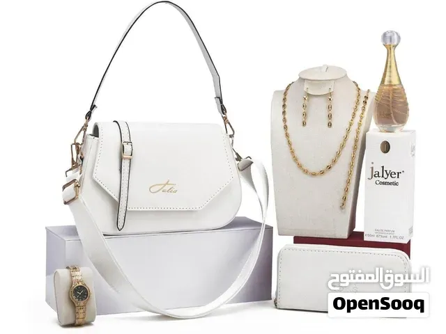 مجموعة أنيقة مكونة من 7قطع  رهم   صاك +بزطام  +عطر+ساعة +سنسلة +حلقات - مكناس