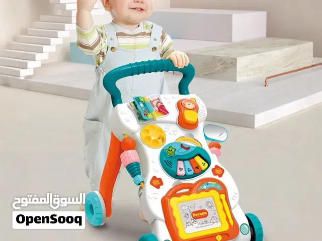 مشاية أطفال 3 في 1 متعددة الاستخدامات مع موسيقى وإضاءة - الدار البيضاء