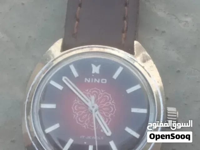 ساعة يد سويسرية كلاسيكية (فينتج) من علامة NINO. - Asfi