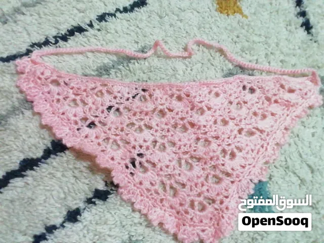 Bandana rose bébé - الرباط