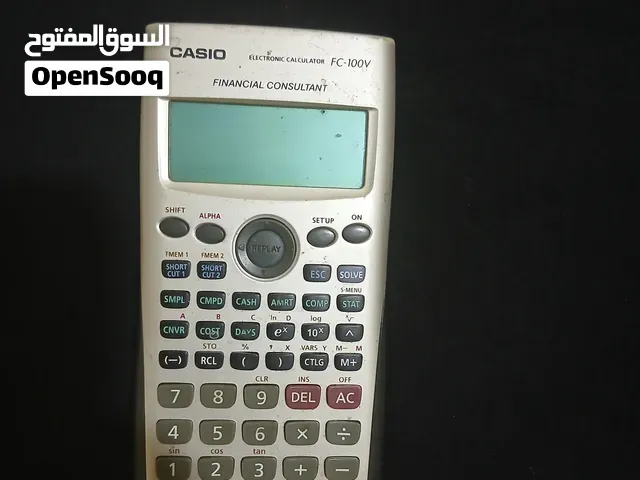 آلة حاسبة كاسيو الأصلية Casio FC-100V (مستعملة بحالة ممتازة) - وجدة